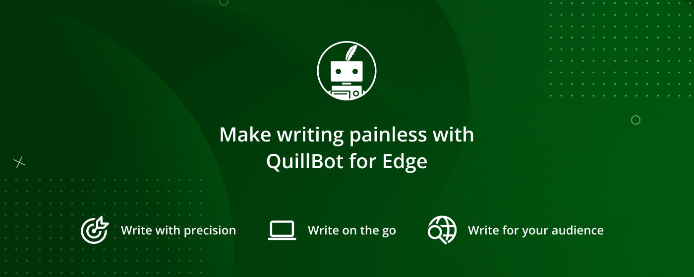 QuillBot: AI Writing and Grammar Checker Tool marquee promo image