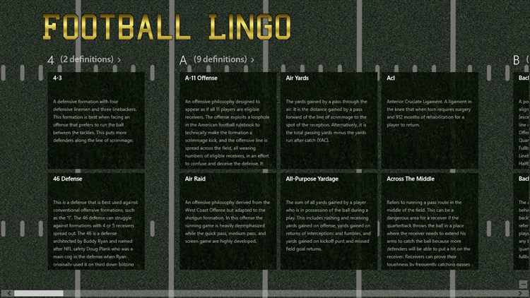 Football Lingo - PC - (Windows)