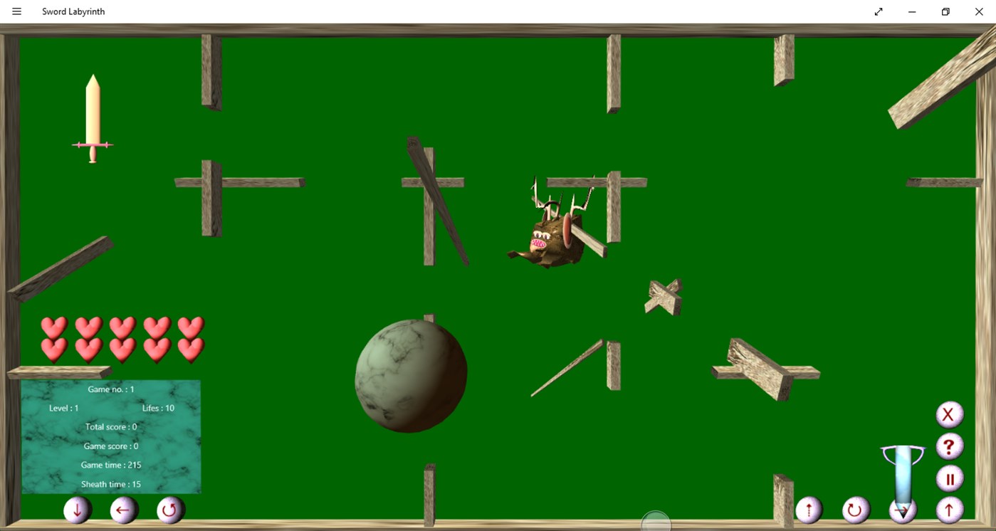 #1. Sword Labyrinth (Windows) 作者: SC DAMORINF SRL