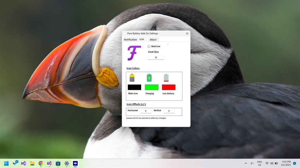 Battery Percentage - Pure Battery add-on_3