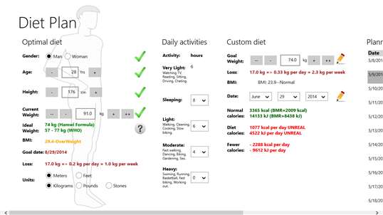 Diet Planning screenshot 3