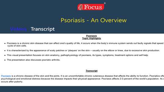 Psoriasis - An Overview screenshot 3