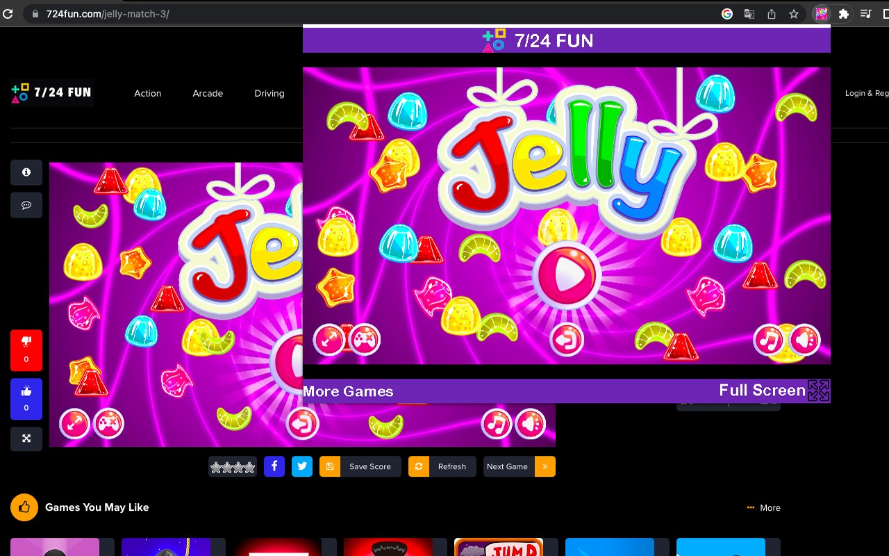 Jelly Match 3 Game