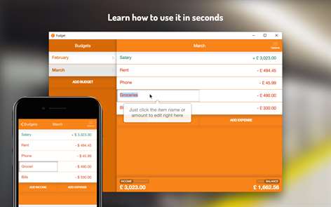 Fudget: budget planner & personal finance tracker Screenshots 2