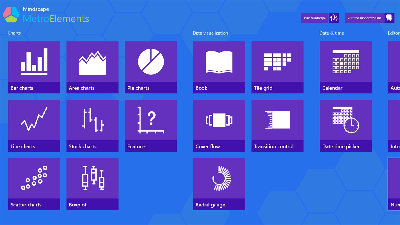#1. Mindscape Metro Elements Sample Explorer (Windows) Podle: Mindscape.