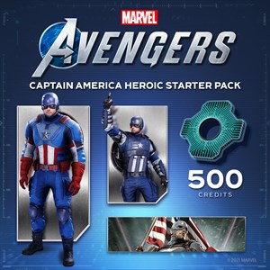 Pacote Heroico para Iniciantes do Capitão América de Marvel's Avengers