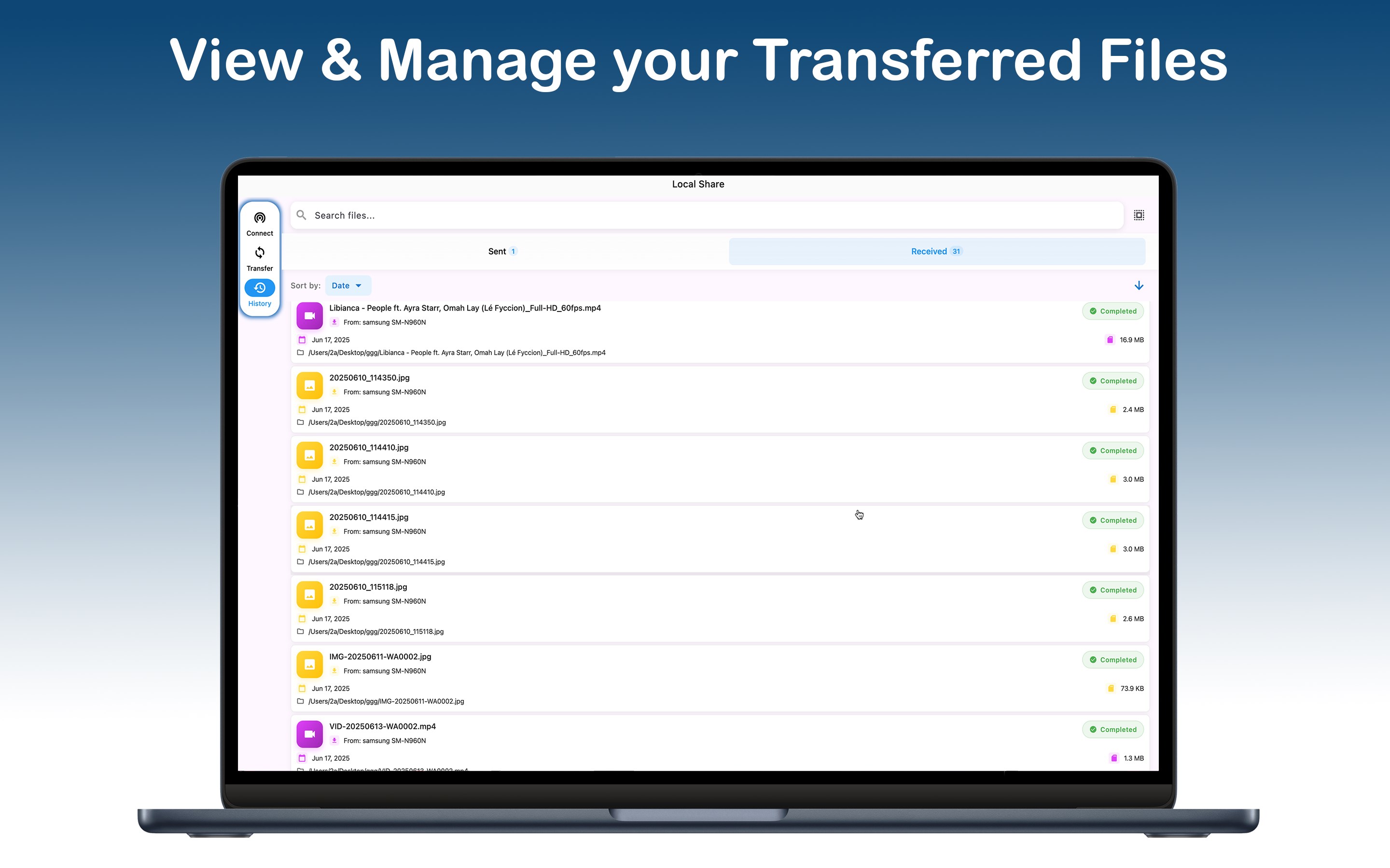 LocalShare : FileShare AnyDevice screenshot