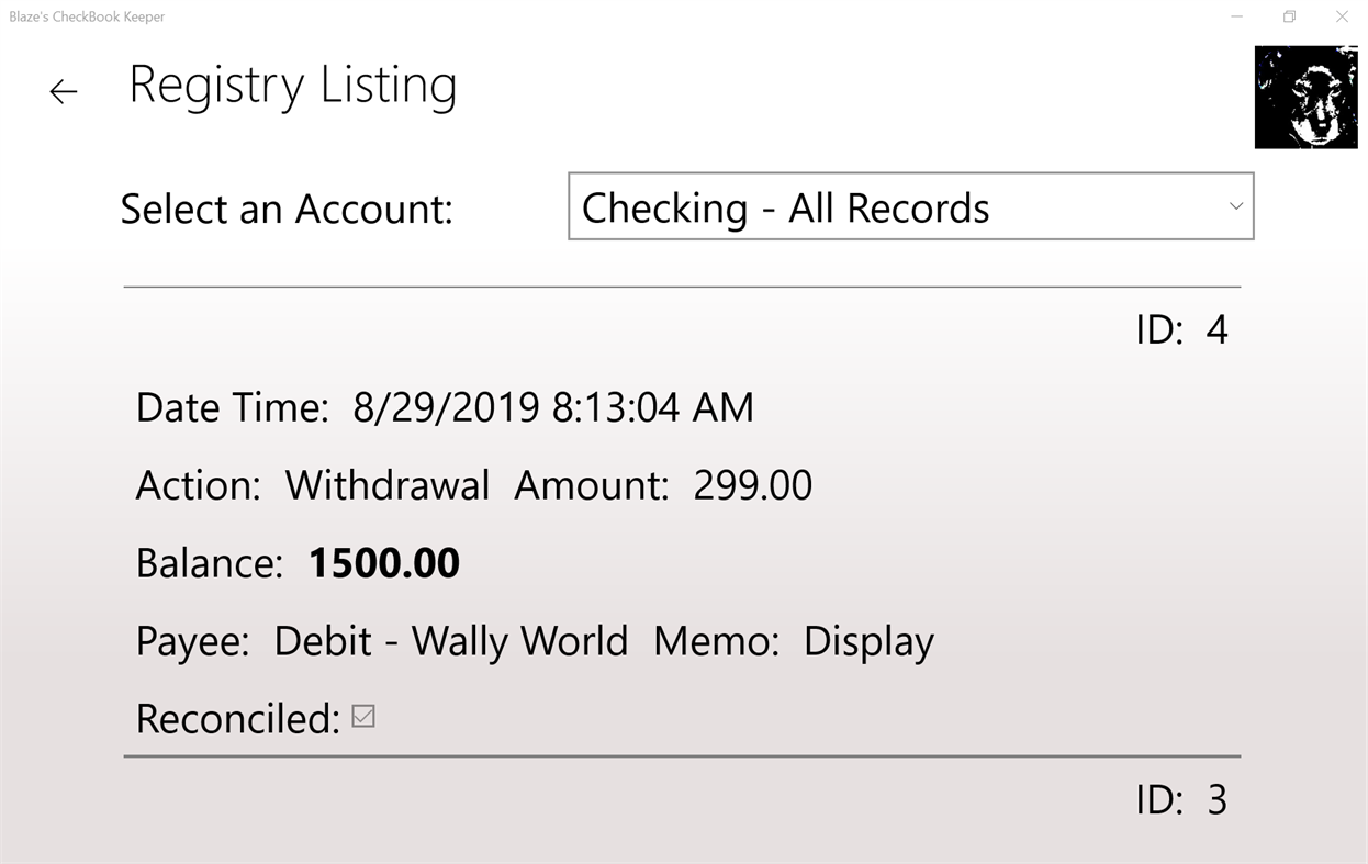#6. Blaze's Check Book (Windows) 由: Sundance