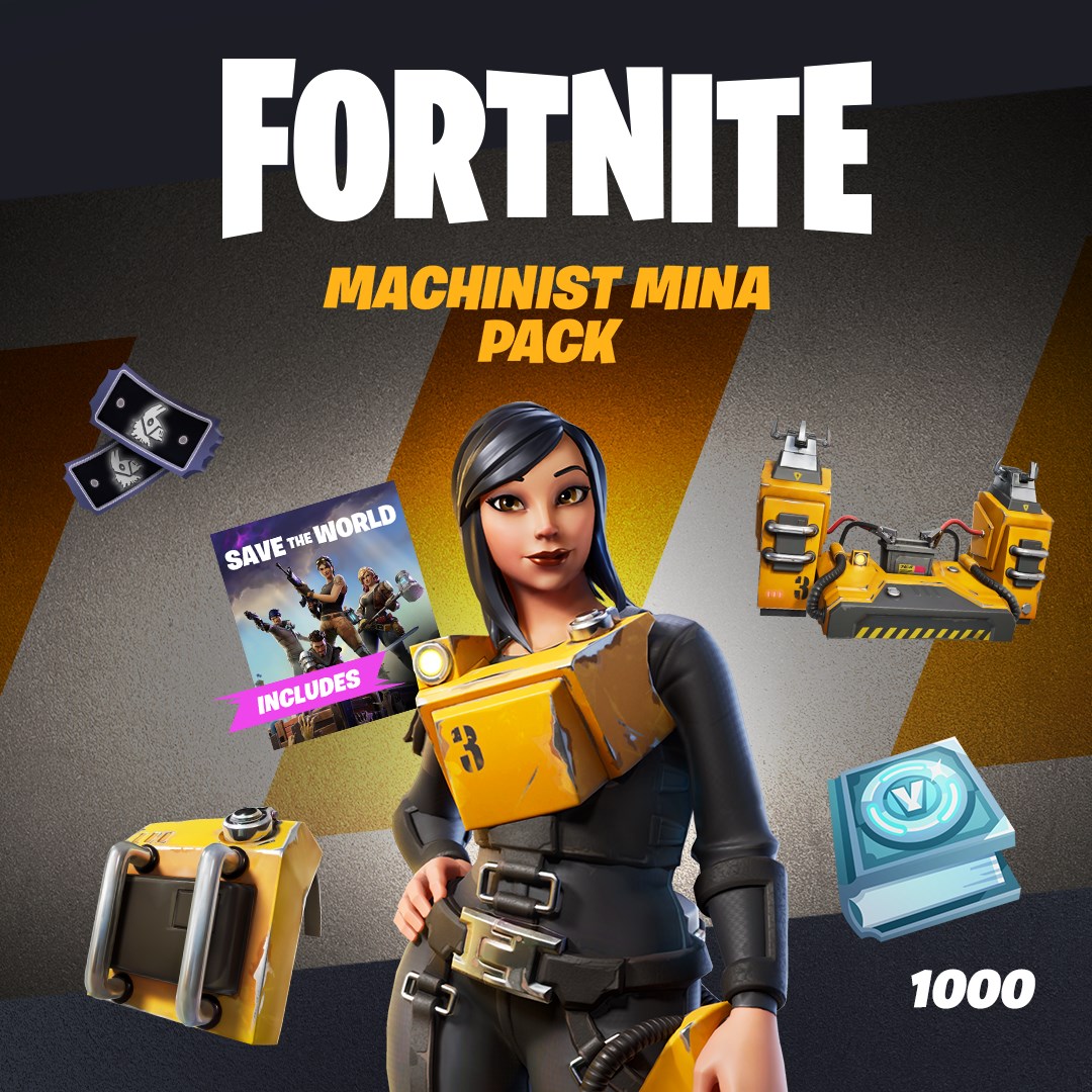 Fortnite - Machinist Mina Pack