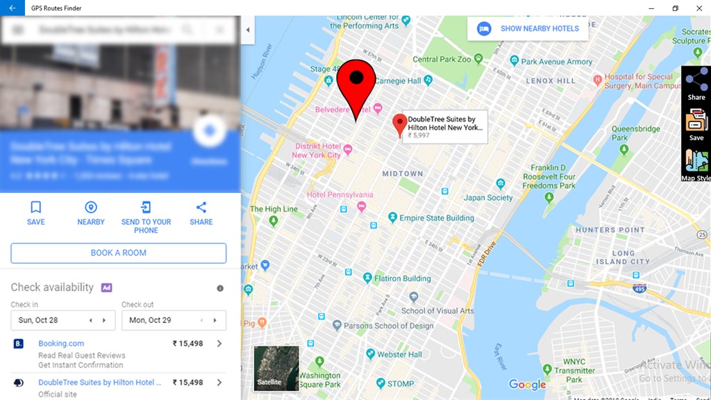 GPS Route Finder : Maps Navigation and Directions_6