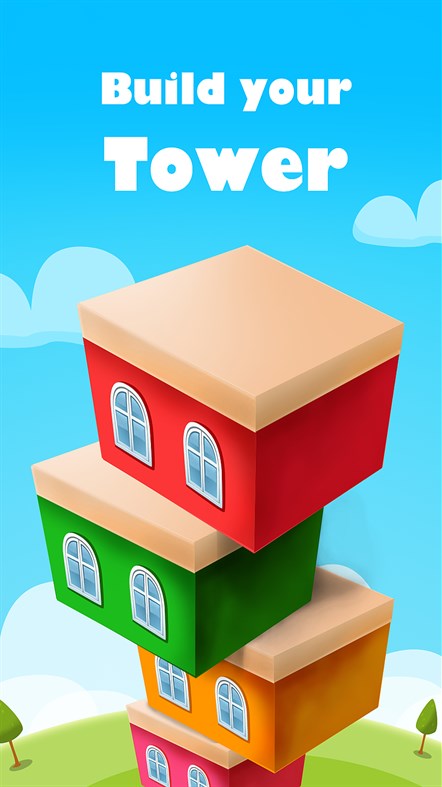 #1. Tower Builder - Stack Blocks (Windows) 게시자: KAMGAM e.U.