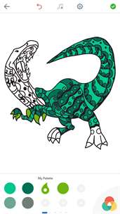 Dinosaur Coloring Pages for Adults screenshot 5