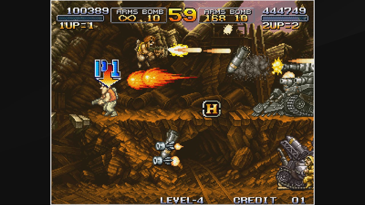 ACA NEOGEO METAL SLUG screenshot 1
