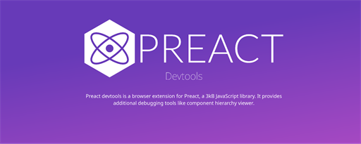 Preact Developer Tools marquee promo image