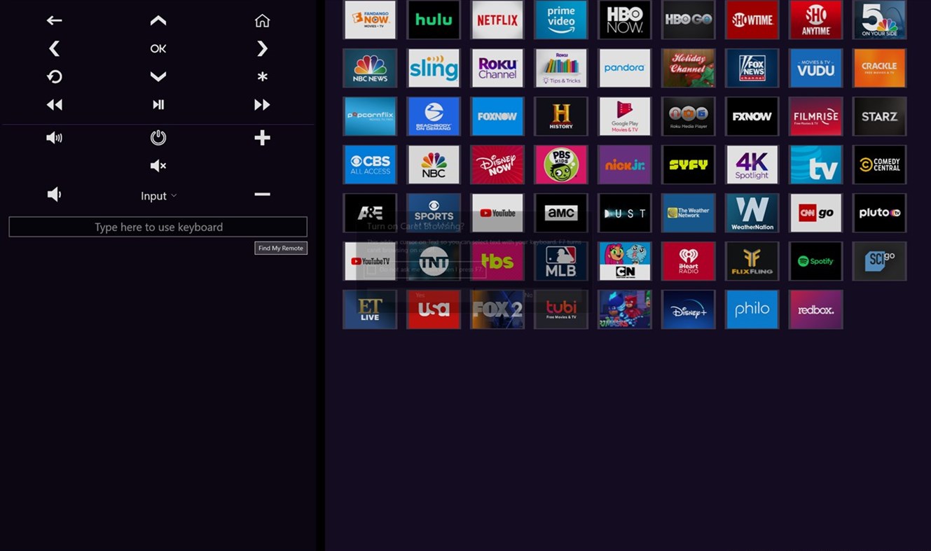 #1. Remote control for Rok TV (Windows) Tekijänä: RRemote Control
