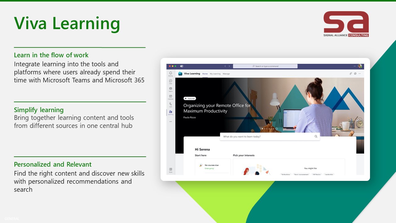 Snapshot 3 of Microsoft Viva Learning Implementation: 2-Wk Implementation