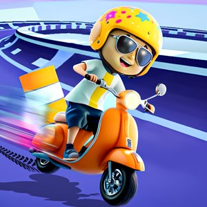Crazy Scooter 3D