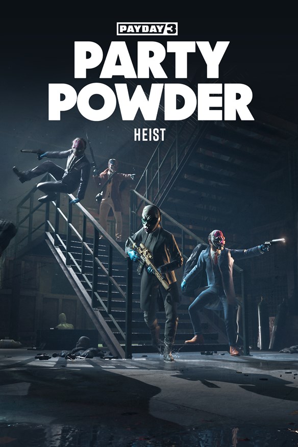 PAYDAY 3: Party Powder Heist Xbox Series X|S and Xbox One cover art