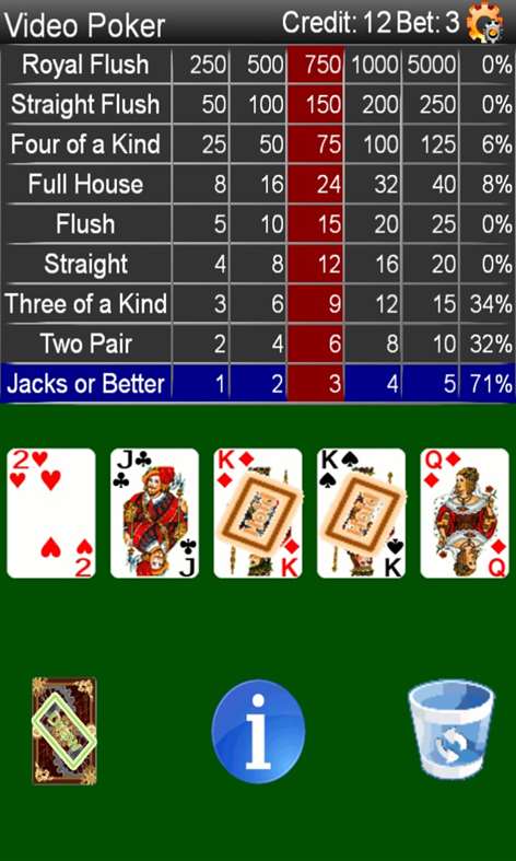 Video Poker (Free) Screenshots 1