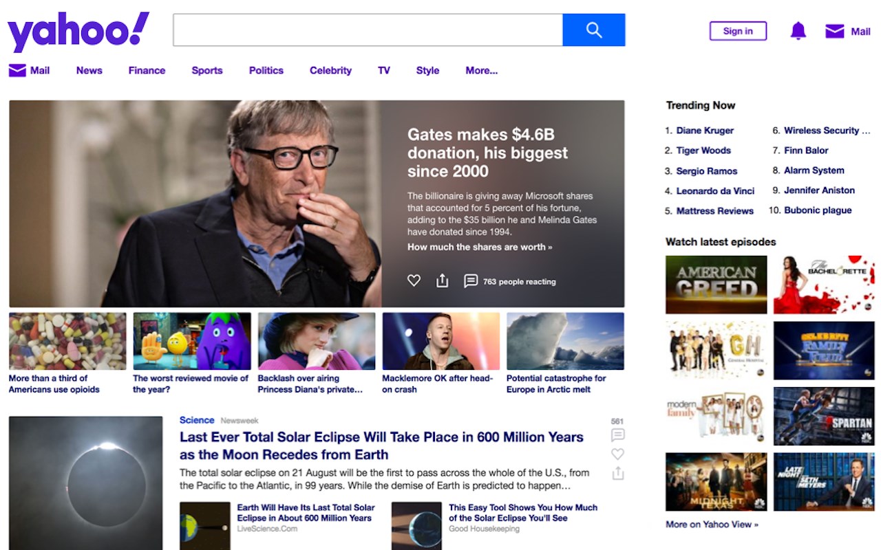 Yahoo Homepage for Edge - jdmefnjfemopmmkchjppgoklneobkafl - Extpose