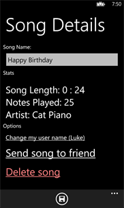 Cat Piano screenshot 3