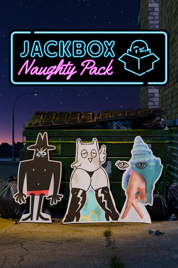 The Jackbox Naughty Pack Xbox Series X|S and Xbox One cover art
