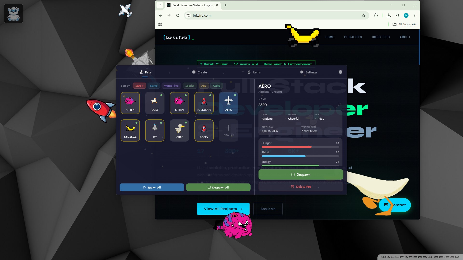 Desktop Pets screenshot