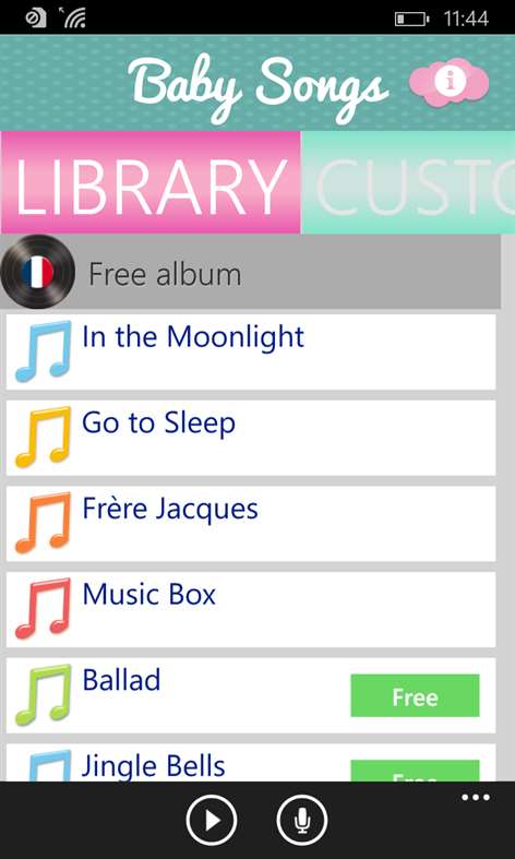 Baby Songs Screenshots 1