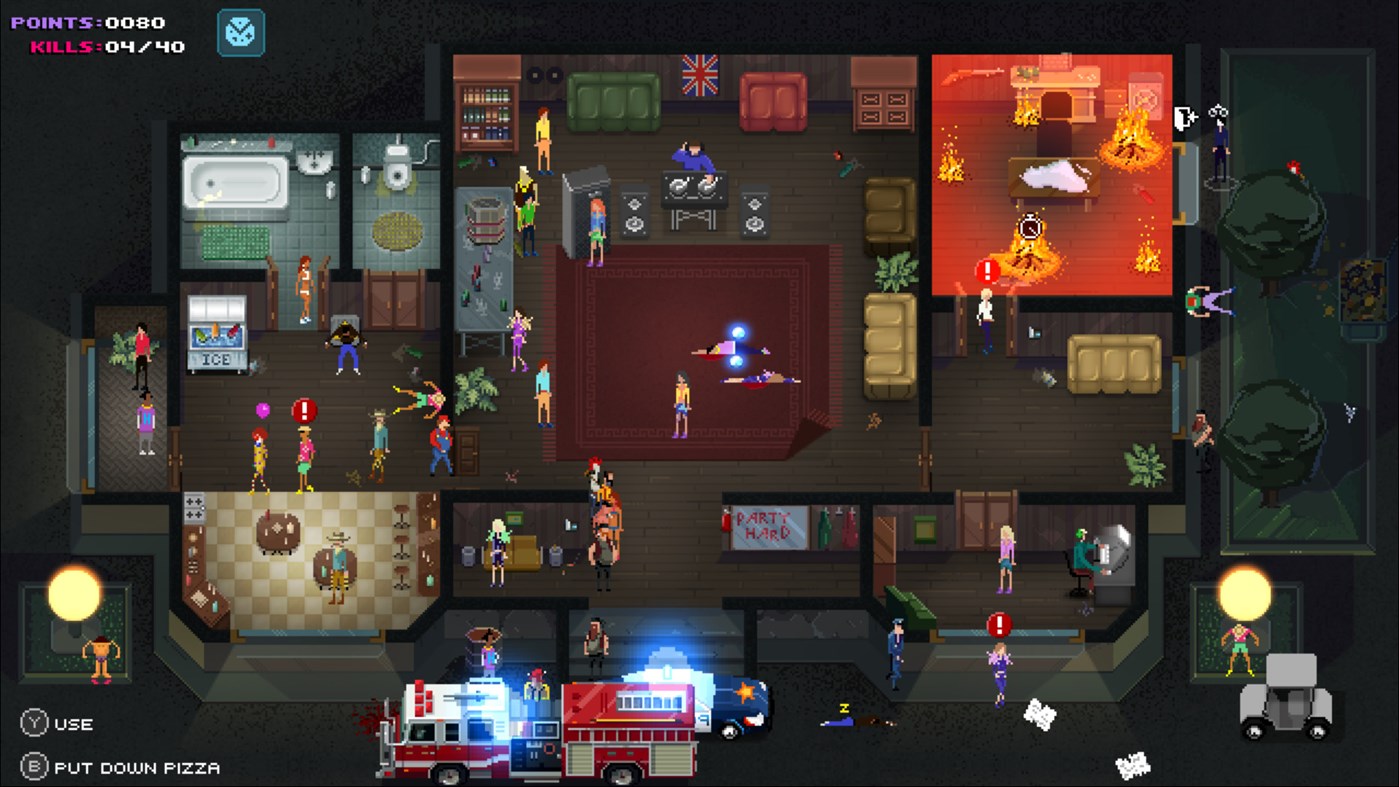 #8. Party Hard (Xbox) By: tinyBuild GAMES