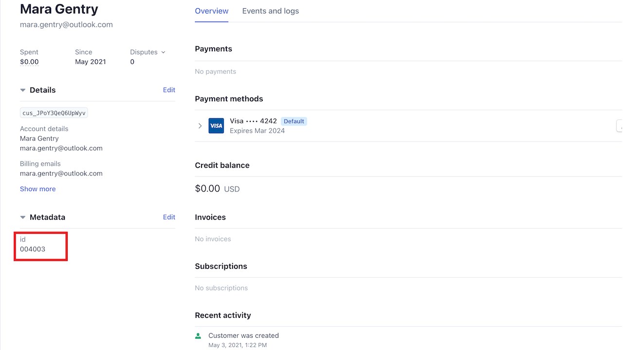 Snapshot 3 of Stripe connector