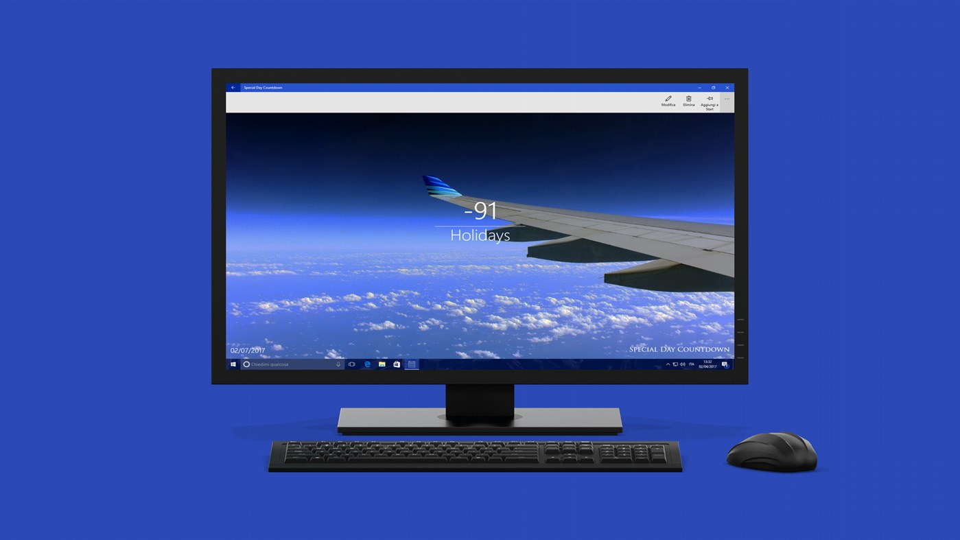 #2. Special Day Countdown (Windows) 由: G.d.Dev.