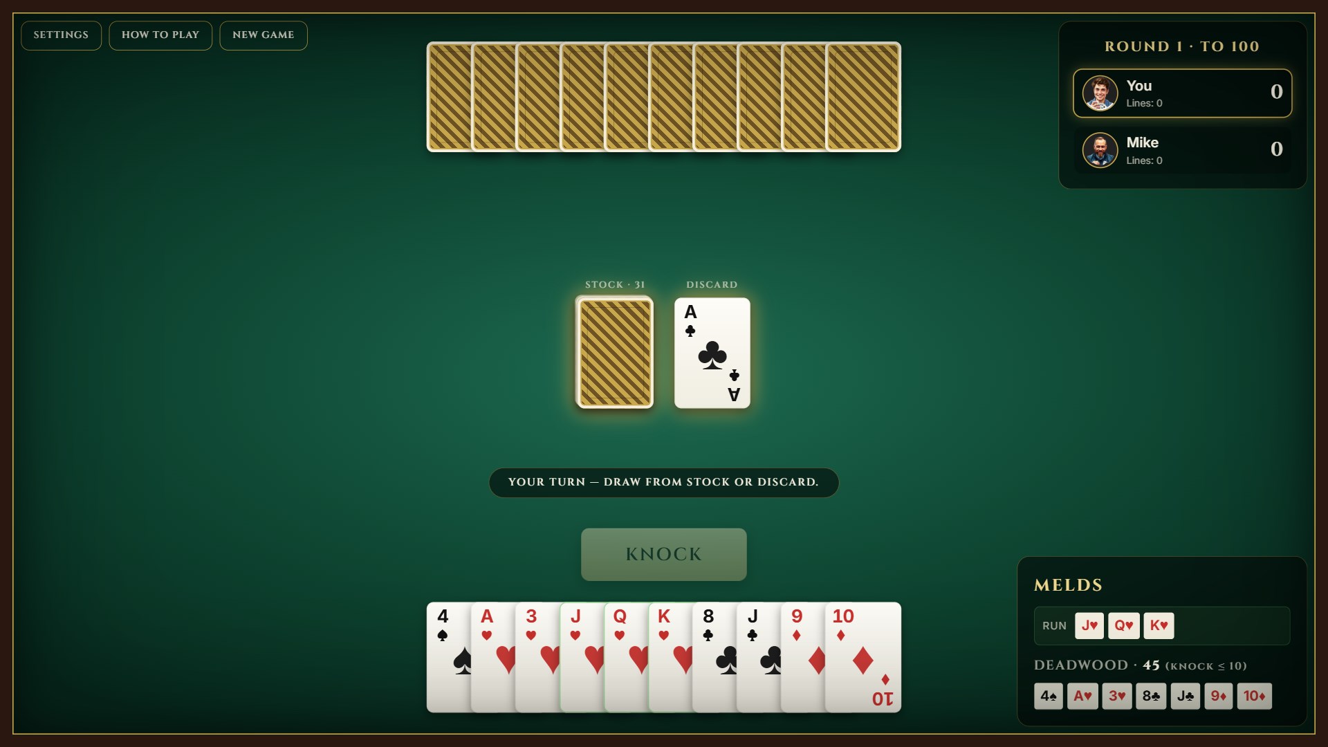 Gin Rummy MustHave screenshot