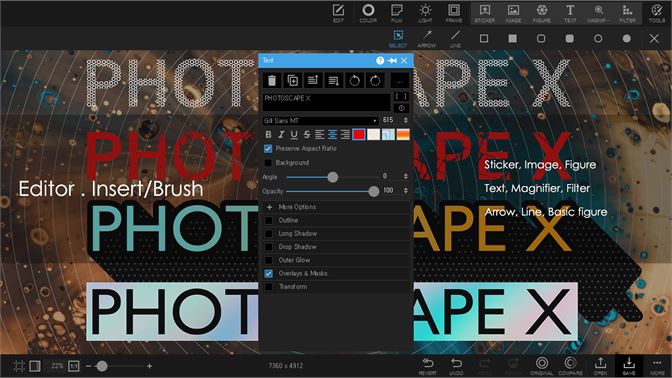 how much os photoscape x pro