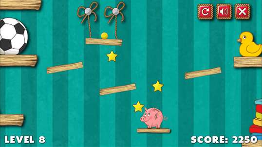 Piggy Bank Adventure Rope Cut Puzzle screenshot 2