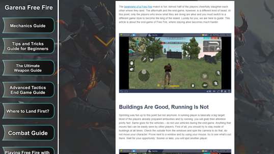 Garena Free Fire Game Guide screenshot 3