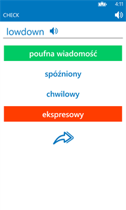 Polish English dictionary ProDict Free screenshot 5