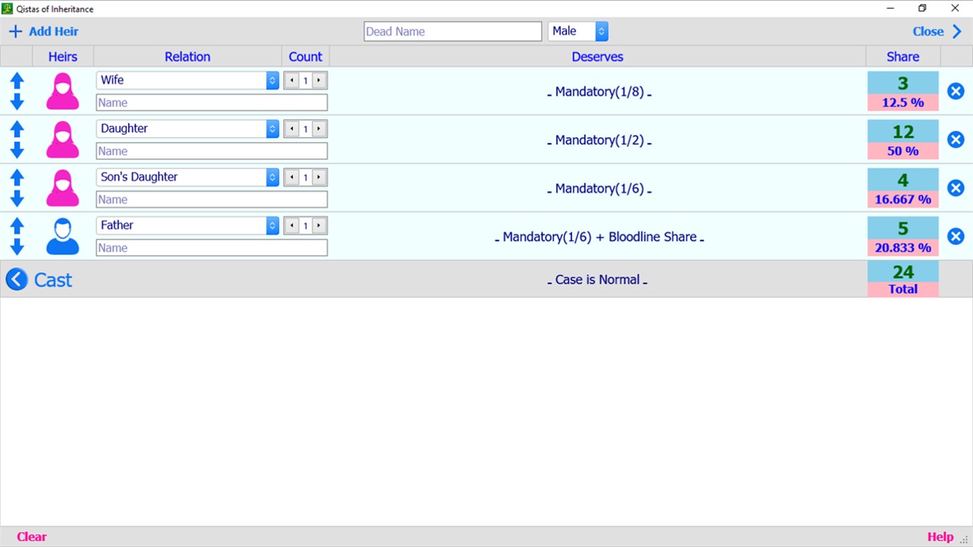 #2. Qistas of Inheritance (Windows) 게시자: Amran Apps