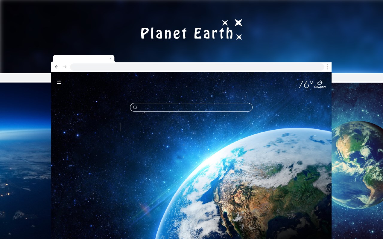 Planet Earth HD Wallpapers New Tab Theme