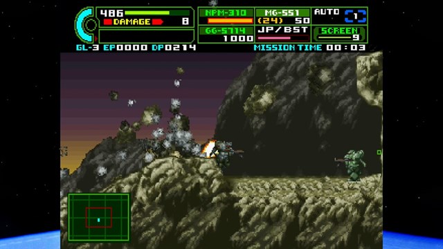 Assault Suit Leynos 2 Saturn Tribute screenshot 2