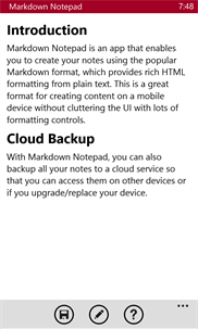 Markdown Notepad screenshot 4
