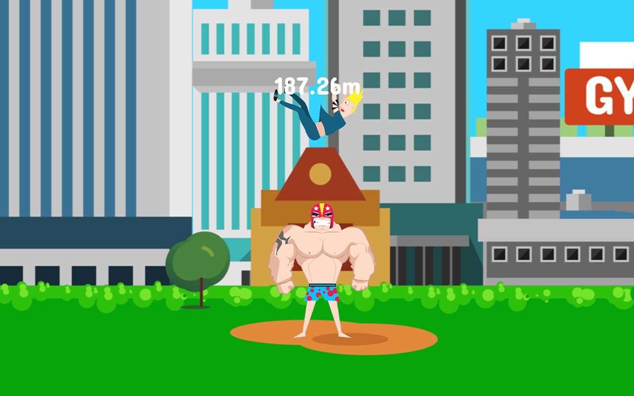 Body Toss Hyper Casual Game