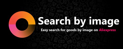 Search by image on Aliexpress marquee promo image