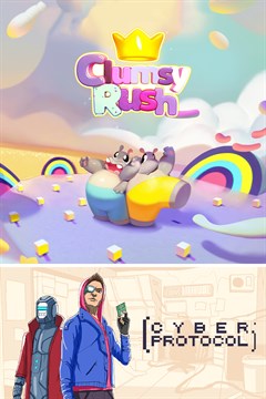 Cover poster for Clumsy Rush + Cyber Protocol