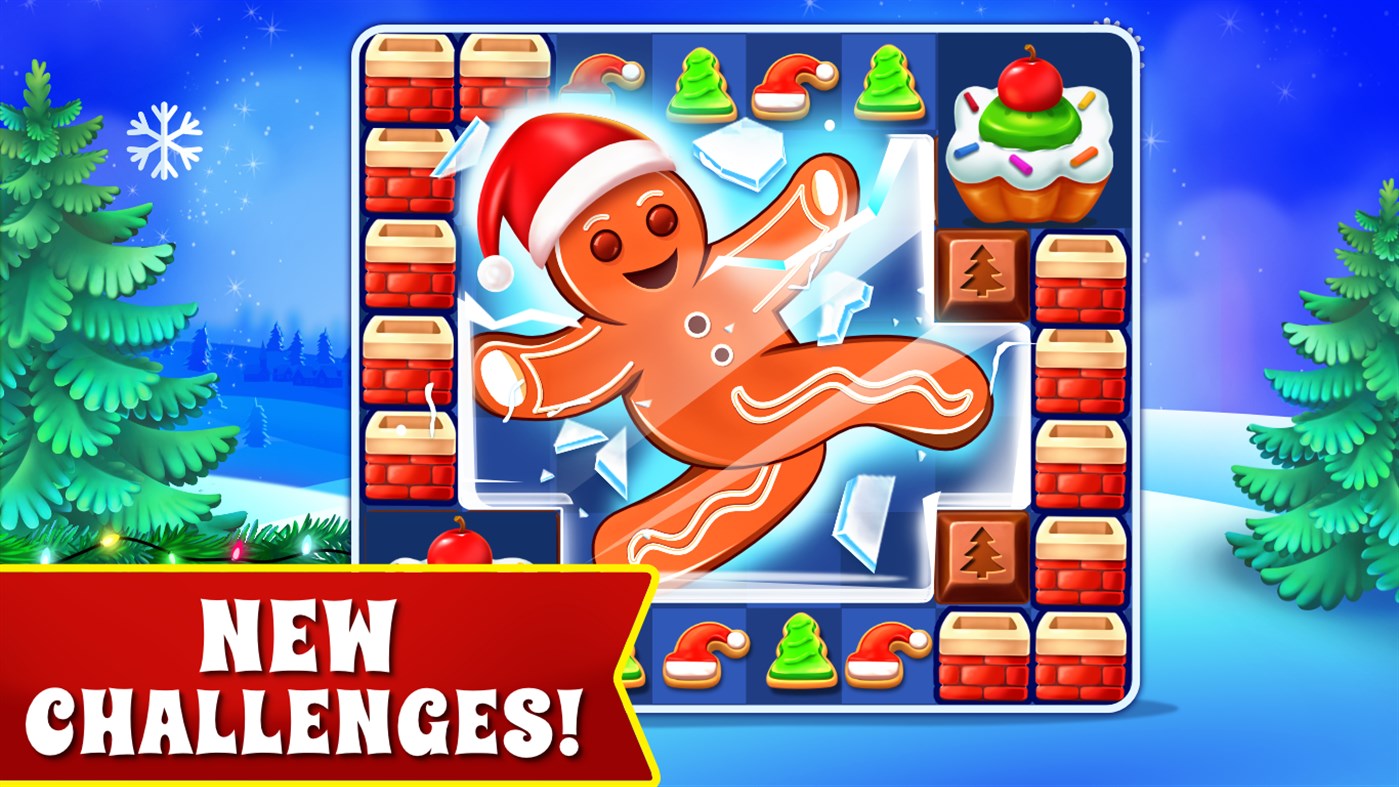#3. Christmas Cookie: Christmas Match 3 Game (Windows) 由: RV AppStudios