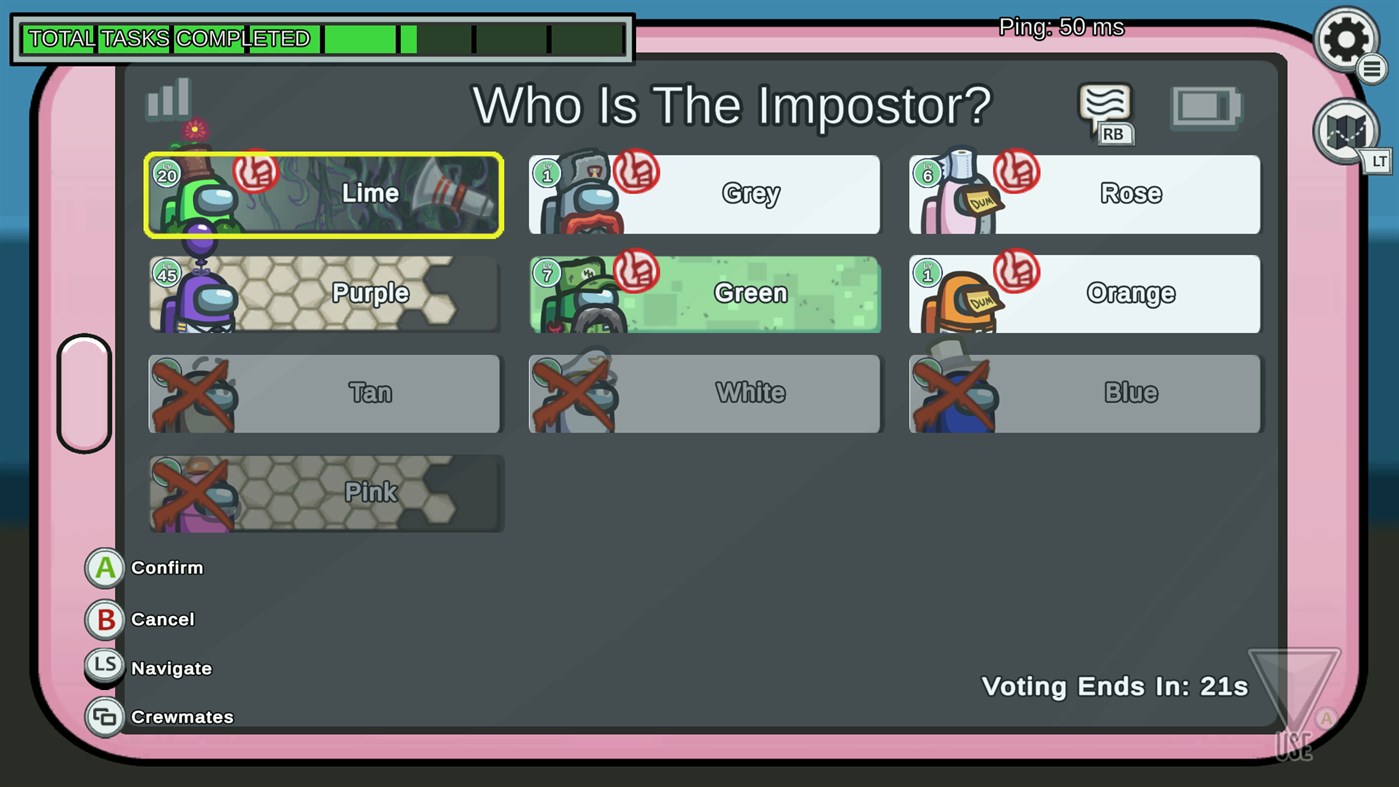 #8. Among Us (Xbox) di: Innersloth