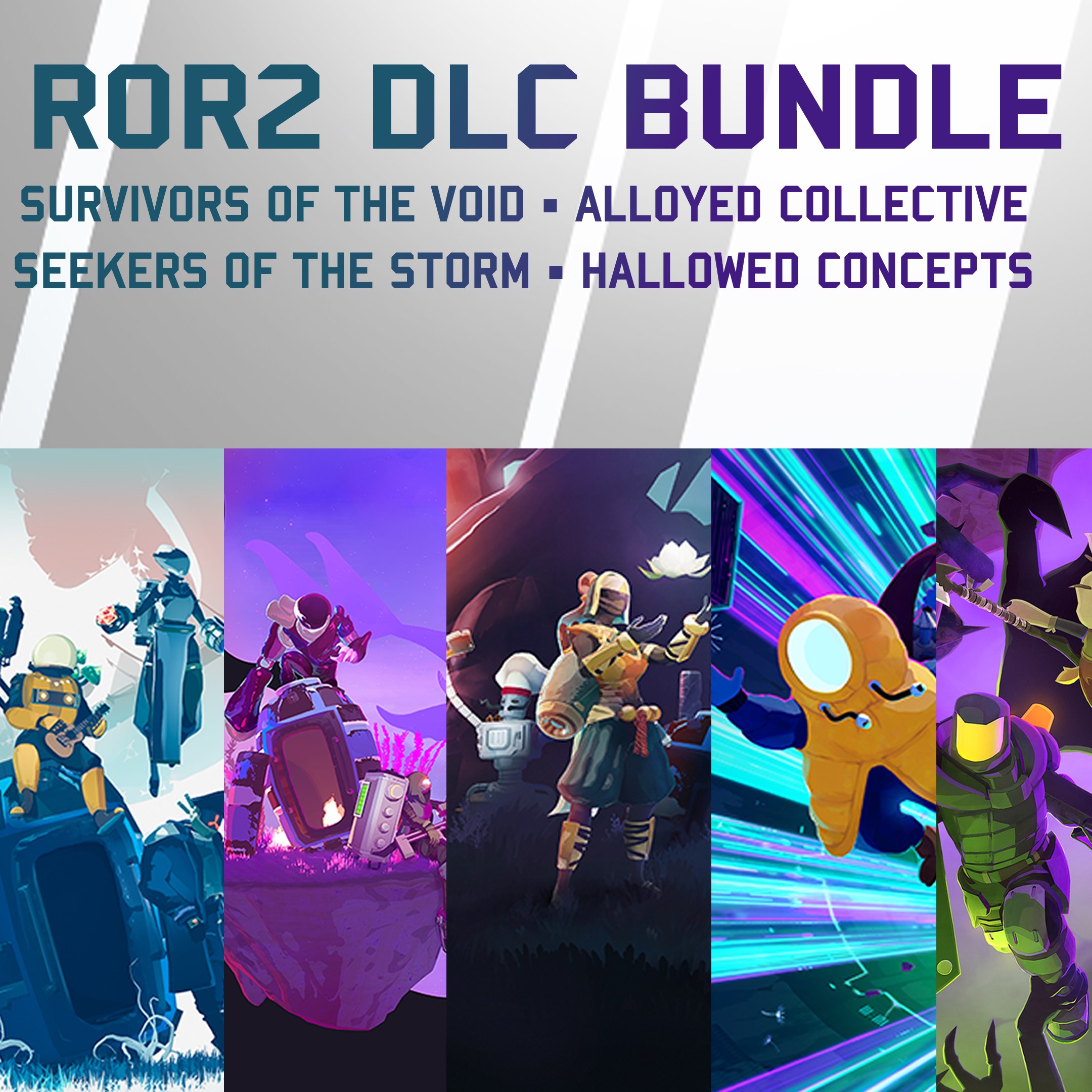 Risk of Rain 2 + Survivors of the Void + Seekers of the Storm+ Alloyed Collective + Hallowed Concepts