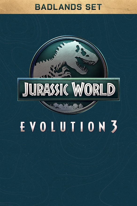 Jurassic World Evolution 3: Badlands Set Xbox Series X|S and Xbox One cover art