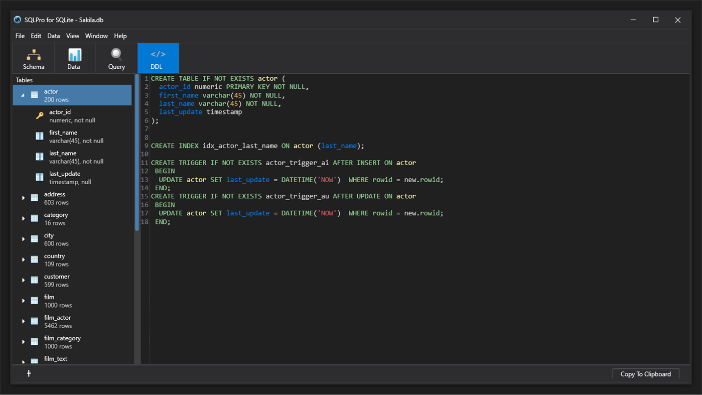 #4. SQLite Client (Windows) Por: Hankinsoft Development Inc