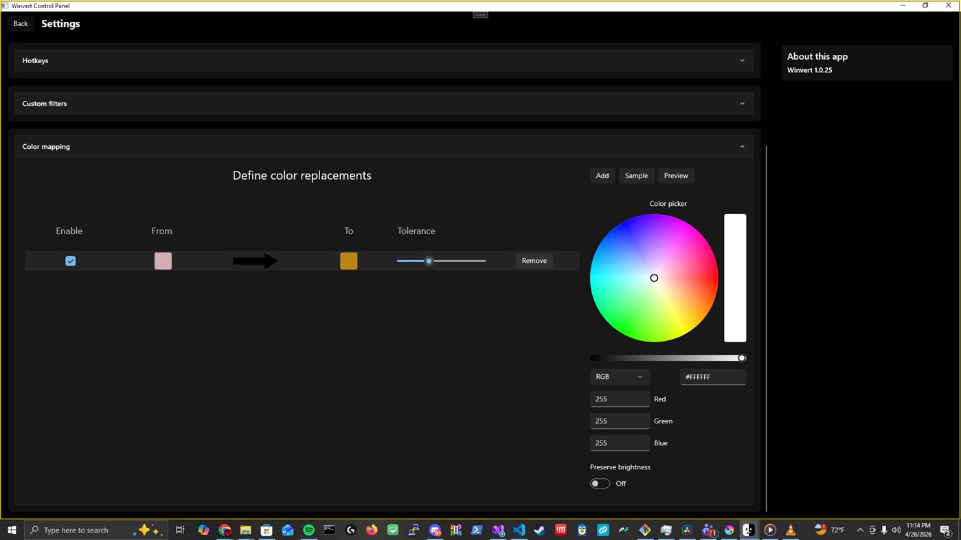 #6. Winvert (Windows) di: CodeMaxx
