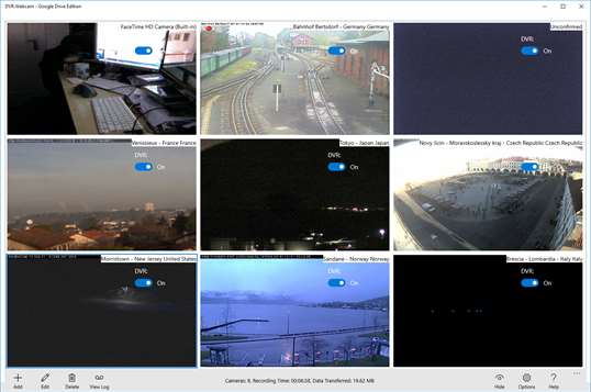 DVR.Webcam - Google Drive Edition screenshot 2